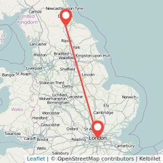 cheapest coach tickets from darlington to london